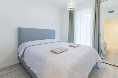 Letto o letti in una camera di Wave Island! Luxury resort a Jesolo - Piscina e Park free!