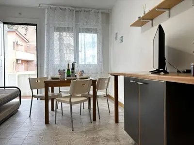 Cucina o angolo cottura di Relax in our flat by the beach
