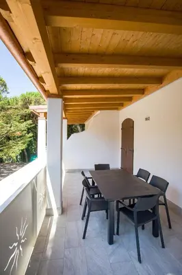 Balcone o terrazza di Villa Consuelo 140