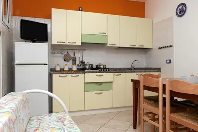 Cucina o angolo cottura di Villa Bianca