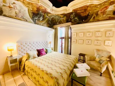 Letto o letti in una camera di Venice Palace Luxury Suites