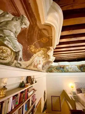 Area soggiorno di Venice Palace Luxury Suites