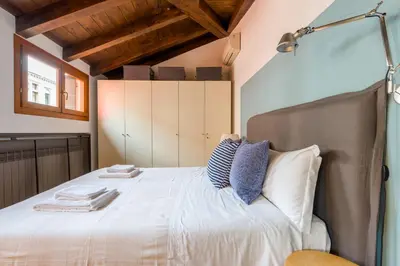 Letto o letti in una camera di Mori Canal View