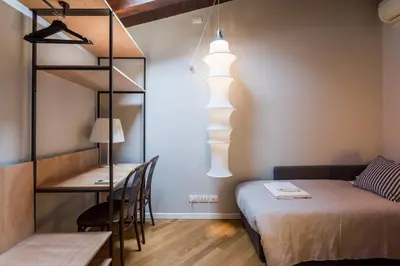 Letto o letti in una camera di Mori Canal View