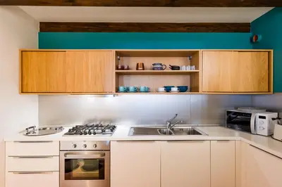 Cucina o angolo cottura di Mori Canal View