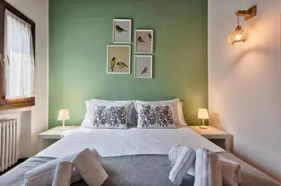 Letto o letti in una camera di Le Travi