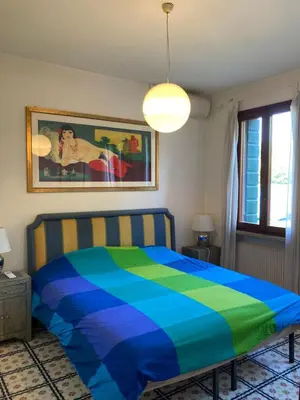 Letto o letti in una camera di Ca' Lio Grando