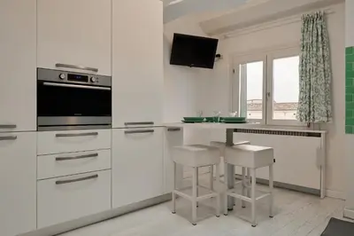 Cucina o angolo cottura di Attico di Piazza Cima