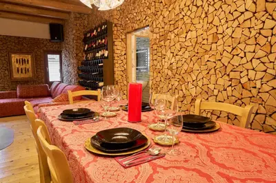 Area soggiorno di Attico di Piazza Cima