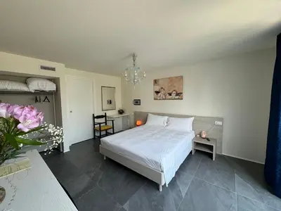 Letto o letti in una camera di Residence Diamante