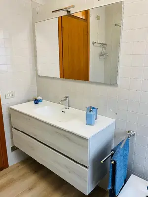 Bagno di Accogliente appartamento in centro
