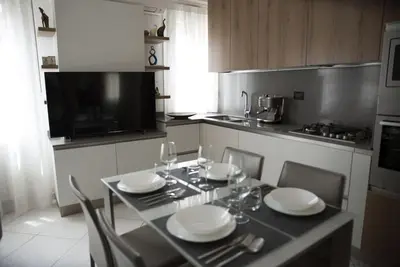 Cucina o angolo cottura di Casa Stella