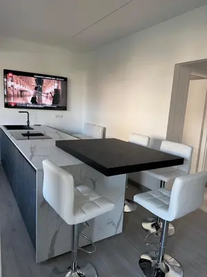 TV o dispositivi per l'intrattenimento presso Suite Stella Luxe Mazzini park
