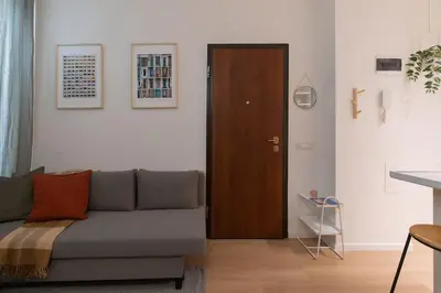 Area soggiorno di enJoy Home - Downtown Nest in Piazza Garibaldi