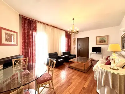 TV o dispositivi per l'intrattenimento presso Appartamenti Ca delle Rose - Carraro Immobiliare - Family Apartments