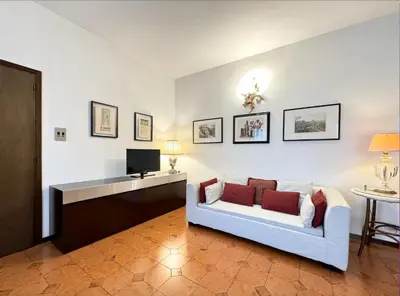 TV o dispositivi per l'intrattenimento presso Appartamenti Ca delle Rose - Carraro Immobiliare - Family Apartments