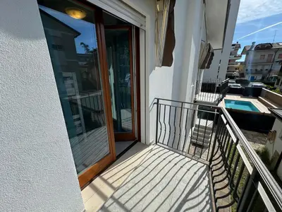 Balcone o terrazza di App4rent appartamenti Primavera - 2 family apartments