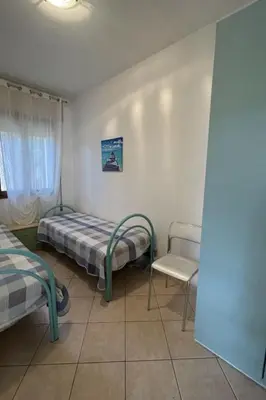 Letto o letti in una camera di Apartment Solaris-3 by Interhome