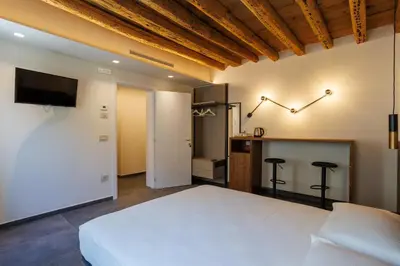 Letto o letti in una camera di 1823 Room