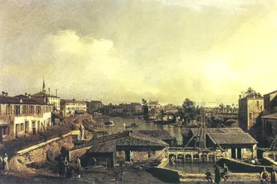 Vista generica su Dolo o vista sulla città dall'interno dell'appartamento