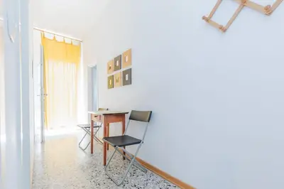 Area soggiorno di Jesolo Lido Free Parking - 4 Guests - Near Beach - app 2
