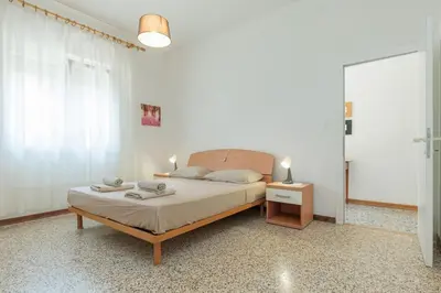 Letto o letti in una camera di Jesolo Lido Free Parking - 4 Guests - Near Beach - app 1