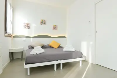 Letto o letti in una camera di Queen Venice Fly Apartments