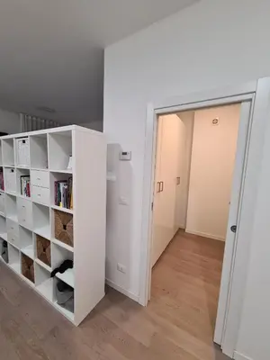 Biblioteca nell'appartamento