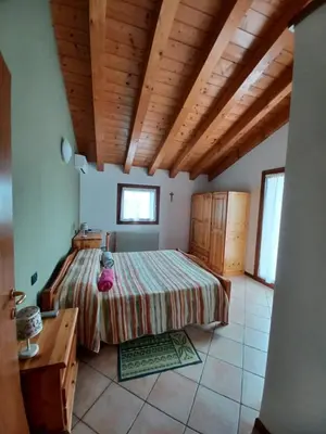 Letto o letti in una camera di Alloggio agrituristico Zambon