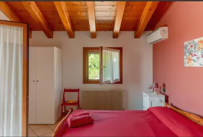 Letto o letti in una camera di Alloggio agrituristico Zambon