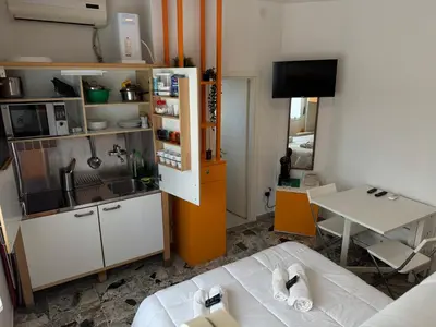 Cucina o angolo cottura di Host in Italy - 200m from the sea, beach place included