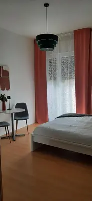 Letto o letti in una camera di Modern big flat Mestre FS Venice