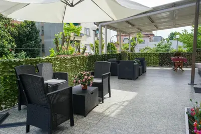 Giardino di Hotel alla giustizia