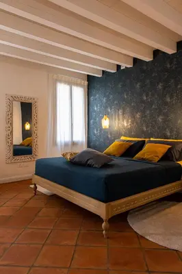 Letto o letti in una camera di Loft Laguna, la tua casa in Riviera