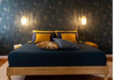 Letto o letti in una camera di Loft Laguna, la tua casa in Riviera