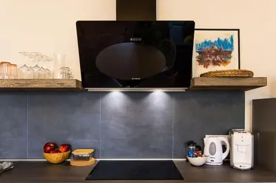 Cucina o angolo cottura di Loft Laguna, la tua casa in Riviera