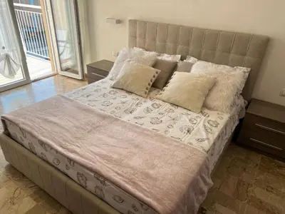 Letto o letti in una camera di Residence Alba d'Oro solo Famiglie e Coppie