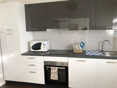 Cucina o angolo cottura di A due passi dal mare - Family Apartment