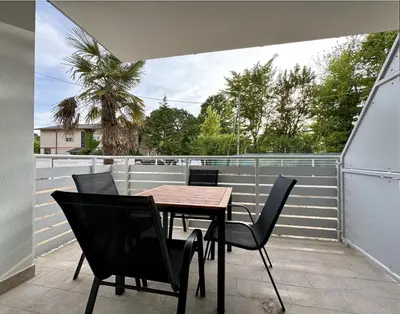 Balcone o terrazza di Residence Eva - Carraro Immobiliare - Family Apartments