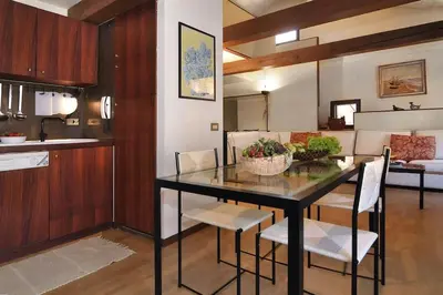 Cucina o angolo cottura di Ca' della Tana charming apartment in Biennale area