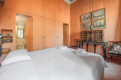Letto o letti in una camera di Ca' del Mondo Novo, the Alcantara apartment close to San Marco and Rialto