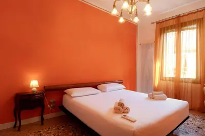 Letto o letti in una camera di Appartamento Margherita
