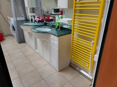 Cucina o angolo cottura di terrebio Glamping
