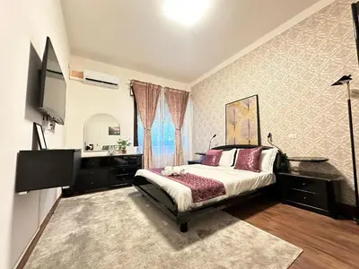 TV o dispositivi per l'intrattenimento presso Grande Bellezza Luxury Suite