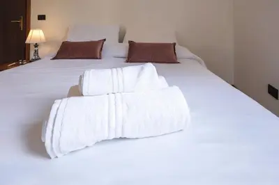 Letto o letti in una camera di Giselda Courtyard Retreat
