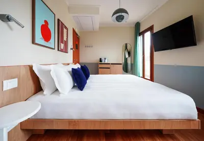 Letto o letti in una camera di Numa Venice Forcola