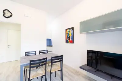 Area soggiorno di Modern Studio della Valle x2