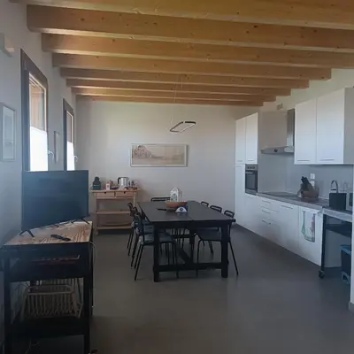 Cucina o angolo cottura di Ecofriendly house Colli Euganei