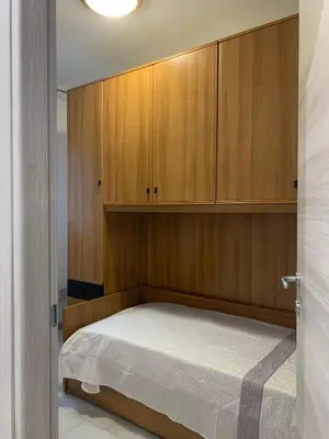 Letto o letti in una camera di Casa Nonna Carla
