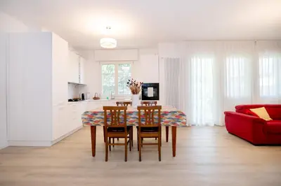 Cucina o angolo cottura di Zen Garden House
